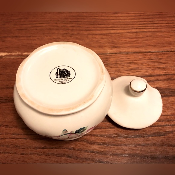 🔵House of Webster Lidded Sugar Bowl - Picture 4 of 4